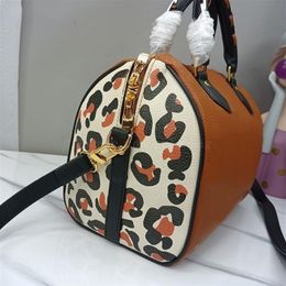 Classic New Style Women Messenger Travel bag Handbag Luxury designers Leopard Print cross body Shoulder Bags Lady Totes handbags 3249V