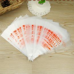 Baking & Pastry Tools 100pcs set Disposable Cream Bag 3 Size Options Sleeve Cake Confectionery Icing Piping Decoration Bags Baking300W