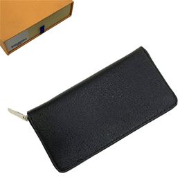 Wallets Mens Wallet Purse Zippy Wallet Men Long Wallets Fold Card Holder Passport Holder Women Long Folded Purses Po Pouch 68 22221