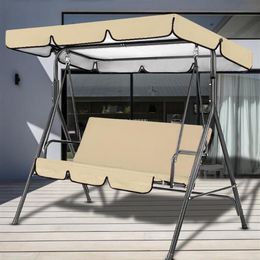 2pcs Waterproof Oxford Cloth Garden Patio Swing Seat Top Cover Outdoor Camping Courtyard Hanging Hammock Chair Canopy Shade289S