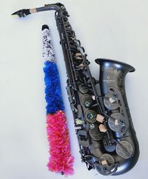 Professional Best Quality A-992 Alto Saxophone E-Flat Black Sax Alto Mouthpiece Ligature Reed Neck Musical Instrument
