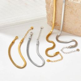 Chains Fashion 18K Gold Plating Stainless Steel Fish Scale Chain Necklace For Women Waterproof Hypoallerengic Wedding Party