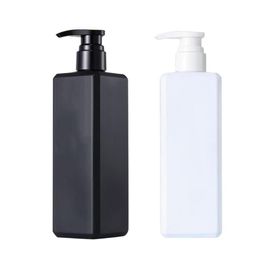1pc Liquid Soap Bottle Shampoo Bottle Lotion Pump Shower Gel Holder Empty Container 500ml Liquid Soap Dispenser Black2610