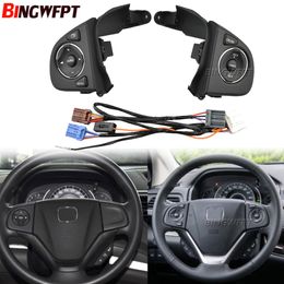 Steering Wheel Control Switch Buttons Car styling Audio Radio Remote Cruise Control Button with cables For Honda CRV 2012-2016