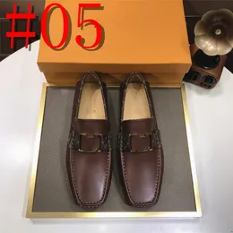 40MODEL Luxury Designer Men's Loafers Shoes Casual Leather Loafers Breathable Italian Shoes Men Brand Moccasins Designer Male Boat Shoes Zapatos Hombre