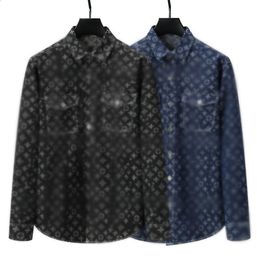 New Men's Jackets shirts Mens Designers Denim shirts Casual Coats Branded Fashion Luxe Mans Designer Casual shirts