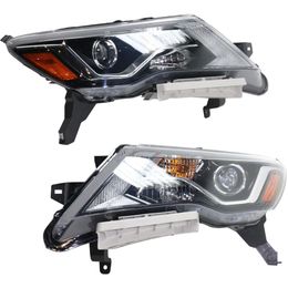 Headlight For 2017-2019 Nissan Pathfinder Driver and Passenger Side