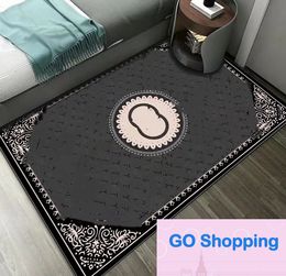 Fashion Carpet Bedside Blanket Living Room Bedroom Wall-to-Wall Carpet Bathroom Non-Slip Floor Mat Crystal Velvet