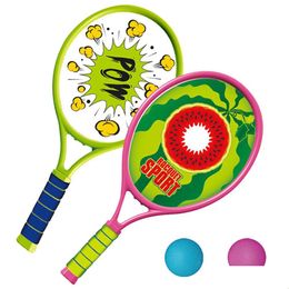 Tennis Rackets Tennis Rackets Racket Kids Toys Racquet Children Plastic Outdoor Fitness Equipment Beach Ball 230828 Drop Delivery Spor Dhlpj