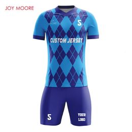 Other Sporting Goods Customize Your Football Jersey Shirt Printing Slim Fit Blue Blank 231206