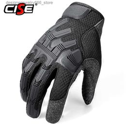 Five Fingers Gloves Motorcycle Full Finger Gloves Enduro Motocross Pit Biker Riding Motorbike Racing Protective Gear MTB BMX Moto Glove Men Women Q231206