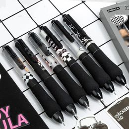 Cool Girl Cowboy Lori Gothic Style Happy Bear Toy Writing Finger Cherry Protection Gel Pen Caneta Stationery School Supplie