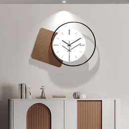 Wall Clocks Simple Modern Clock Art Creative Restaurant Luxury Living Room Quartz Watch Mechanism Home