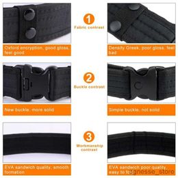 Belts Army Style Combat Belts Quick Release Tactical Belt Fashion Men Military Canvas Waistband Outdoor Hunting Hiking Tools Colours R231206