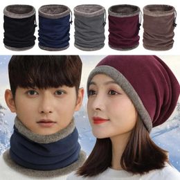 Bandanas Thickening Sports Bandana Windproof Headgear Velvet Plush Neck Warmer Scarf Cycling