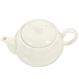 Dinnerware Sets Ceramic Tea Pot White Teapot Kungfu Household Tearoom Teaware