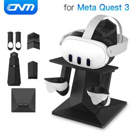 VR AR Devices Display Stand for Meta Quest 3 Controller Headset Holder VR Accessories Quest3 Bracket 231206