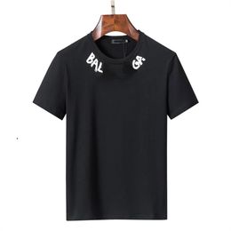 New Brand T-shirt Men's And Women's Short Sleeve Luxury Pure Cotton Breathable short Sleeve Letter Print Summer Casual Fashion Top Size M-XXXXL