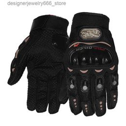 Five Fingers Gloves Hot Sales Probiker Motorcycle Gloves Youth/peewee Mx Motocross Motorbike Racing Guantes Gloves Bmx/atv/quad/dirt Bike Kid Q231206