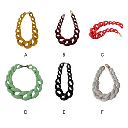 Chains Vintage Choker Necklace Boho Chunky Chain Collar Hanging Pendants Jewellery Wedding Birthday Party Gifts Decor