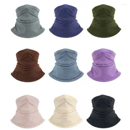 Bandanas Neck Warmer Fleece Face Cover Thick Headwear Winter Warm Ski Mask Windproof Scarf