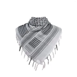 Bandanas Fashionable Arabic Square Scarf For Outdoor Combat Military Desert Shawl Headscarf Neckband Low-temperature Warmth Wind And