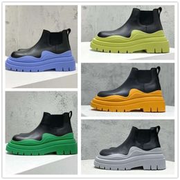 Chelsea Boots Martin Boots Luxury designer shoes and mens trainers ankle boots Platform elevation leather mens shoes womens boots platform soled boots