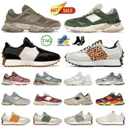 Designer OG Athletic 9060 Running Shoes Nori Driftwood 327 Mushroom Triple Black Sea Salt Leopard Angora Black Gum Mens Women Trainers Sneakers Eur 36-45
