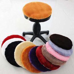 Cushion/Decorative Thicken Non-Slip Dining Chair Cushion Student Round Stool Futon for Home Car Hotel Office Sofa Seat Home Decorative