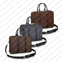 Men Fashion Casual Designe Luxury Briefcase Computer Bag Cross body Messenger Bag Handbag High Quality TOP 5A M52005 N41478 Purse 2231