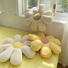 Cushion/Decorative Cute Flower Plush Toy Girly Room Decor Sunflower Cushion Livingroom Sofa Cushions Birthday Gifts Home Decorative