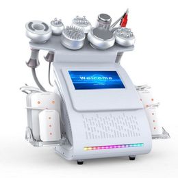 The Latest 9 In 1 80k Ultrasonic Cavitation Vacuum Rf Laser Body Slimming Machine Loss Weight Machine For Salon And Home Use