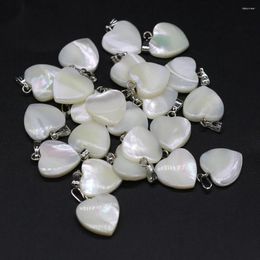 Pendant Necklaces Charms Natural White Shell Mother Of Pearl For Jewellery Making DIY Earrings Necklace Accessories