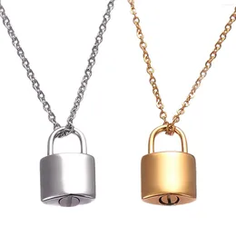 Pendant Necklaces Padlock Cremation Urn Necklace Keepsake Jewellery Holder Mom Dad