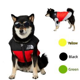 Dog Apparel Dog Apparel Dog Cotton Jacket Vest Clothes Winter Waterproof Warm Puppy Pet Coat For Small Dogs Sweatshirt Outfit Apparel Costume Products 231206