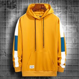 Men s Hoodies Sweatshirts Sweater Spring and Autumn Loose Fashion Brand Trendy Handsome Casual Long sleeved T shirt Top Clothes Hooded Coat 231206