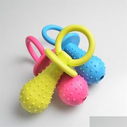 Dog Toys Chews 1Pc Rubber Nipple For Pet Chew Teething Train Cleaning Poodles Small Puppy Cat Bite Bes Jlldiw Yummy Shop234R Drop Deli Dhmae