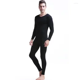 Men's Thermal Underwear Rashguard Slimming Winter Leggings Long Jeans Pants Thermo Lingerie Thin Sexy Underpants