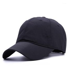 Ball Caps Big Head Man Large Size Baseball Hats Summer Outdoors Thin Dry Quick Sun Hat Men Cotton Plus Sport Cap 56-60cm 60-64cm2429