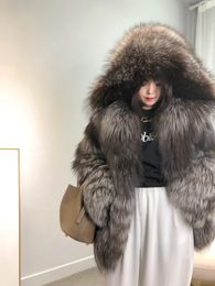 Women's Fur Faux Fangtai 2023 Natural Real Coat Women Winter Warm Luxury Plus Size Jackets Clothing Female Vest 231205