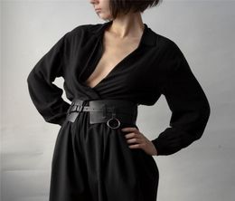Women Leather Waist Belts Gothic Vintage Waistband Corset For Woman Body Bondage Belt Harness Suspenders Female7662976