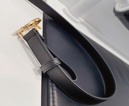 Couple belt black leather width 3cm and 4cm fashion designer golden glossy buckle green gift box dust bag GZ80110cm4114451