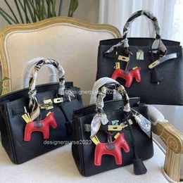 Cow Designer Bag Ladies Bags Tote Pattern 2024 Leather Women Handbag Large Capacity Lychee Handbags High Quality Evening Colour Totes 35cm
