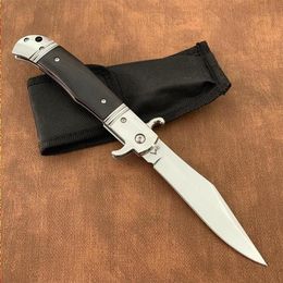 Classial Mafia Inch 9 Knife Stainless Pocket EDC 10 Tools Folding Camping Tactical Blade Knives 8Cr15 11 Bsqfp