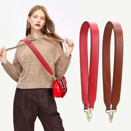 Bag Parts Accessories Double-sided Wide Bag Women's Bag Wide Shoulder Strap Colourful Pu Single Shoulder Messenger Bag High Quality Accessories 231205