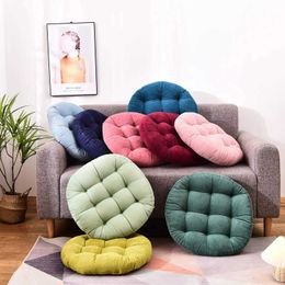 Cushion/Decorative Floor Solid Thick Corduroy Tufted Square Seat Cushion Meditation Cushion for Yoga Living Room Sofa Balcony Outdoor