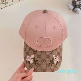 designers hats luxurys hat Flowers Embroidery pretty design temperament hundred take sport style baseballcaps fashion casual hat gift