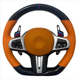 M Steering wheel for BMW G01 G02 G05 G06 G07 G08 G11 G12 G14 G15 G16 G17 G20 G22 G23 G24 G29 G30 G31 G32 G80 G82 X3 X4 X5 X6 X7