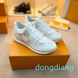 Designer Shoes Classic Sneakers Men Women Luxury Leather Trainers Fashion Rubber Outsole Sneaker Mixed Color Chaussures Original Box