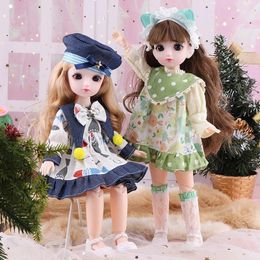 Dolls 30cm Doll B or Dress Up Clothes A Accessories Princess Doll Bjd Doll Children's Girl Birthday Gift Toys 231206